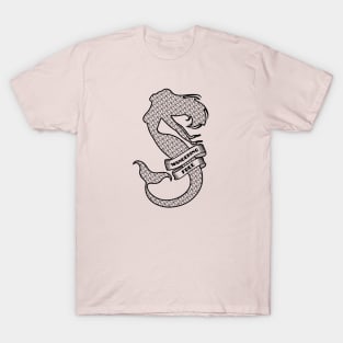 Wandering Free Mermaid Tattoo T-Shirt